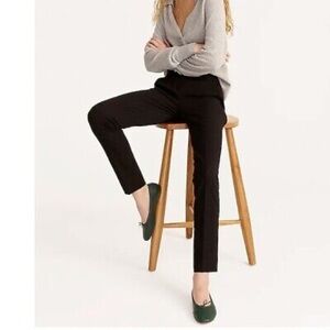 JCrew CAMERON SLIM CROP PANT IN FOUR-SEASON STRETCH size 20 Black